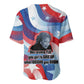 Toni Morrison Baseball Jersey Abstract Wings Design Empowering Quote Dual Portrait Celebration of Literary Freedom - African Pride