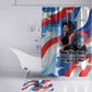 Toni Morrison Bathroom Set Abstract Wings Design Empowering Quote Dual Portrait Celebration of Literary Freedom - African Pride