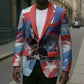Toni Morrison Blazer Abstract Wings Design Empowering Quote Dual Portrait Celebration of Literary Freedom - African Pride
