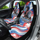 Toni Morrison Car Seat Cover Abstract Wings Design Empowering Quote Dual Portrait Celebration of Literary Freedom - African Pride