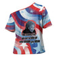 Toni Morrison Cross Shoulder Shirt Abstract Wings Design Empowering Quote Dual Portrait Celebration of Literary Freedom - African Pride