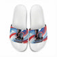 Toni Morrison Slide Sandals Abstract Wings Design Empowering Quote Dual Portrait Celebration of Literary Freedom - African Pride