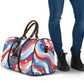 Toni Morrison Travel Bag Abstract Wings Design Empowering Quote Dual Portrait Celebration of Literary Freedom - African Pride