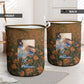 Toni Morrison Laundry Basket Floral Themed Design Featuring The Bluest Eye Cover Art Thought-Provoking Quote - African Pride