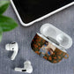 Toni Morrison AirPods Case Floral Themed Design Featuring The Bluest Eye Cover Art Thought-Provoking Quote - African Pride