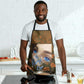 Toni Morrison Apron Floral Themed Design Featuring The Bluest Eye Cover Art Thought-Provoking Quote - African Pride