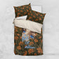 Toni Morrison Bedding Set Floral Themed Design Featuring The Bluest Eye Cover Art Thought-Provoking Quote - African Pride