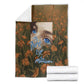Toni Morrison Blanket Floral Themed Design Featuring The Bluest Eye Cover Art Thought-Provoking Quote - African Pride