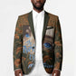Toni Morrison Blazer Floral Themed Design Featuring The Bluest Eye Cover Art Thought-Provoking Quote - African Pride