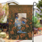 Toni Morrison Garden Flag Floral Themed Design Featuring The Bluest Eye Cover Art Thought-Provoking Quote - African Pride