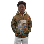 Toni Morrison Kid Hoodie Floral Themed Design Featuring The Bluest Eye Cover Art Thought-Provoking Quote - African Pride