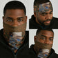 Toni Morrison Neck Gaiter Floral Themed Design Featuring The Bluest Eye Cover Art Thought-Provoking Quote - African Pride