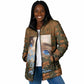 Toni Morrison Padded Jacket Floral Themed Design Featuring The Bluest Eye Cover Art Thought-Provoking Quote - African Pride