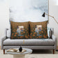 Toni Morrison Pillow Cover Floral Themed Design Featuring The Bluest Eye Cover Art Thought-Provoking Quote - African Pride