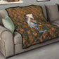 Toni Morrison Quilt Floral Themed Design Featuring The Bluest Eye Cover Art Thought-Provoking Quote - African Pride