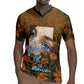 Toni Morrison Rugby Jersey Floral Themed Design Featuring The Bluest Eye Cover Art Thought-Provoking Quote - African Pride