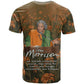 Toni Morrison T shirt Floral Themed Design Featuring The Bluest Eye Cover Art Thought-Provoking Quote - African Pride