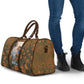 Toni Morrison Travel Bag Floral Themed Design Featuring The Bluest Eye Cover Art Thought-Provoking Quote - African Pride