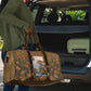 Toni Morrison Travel Bag Floral Themed Design Featuring The Bluest Eye Cover Art Thought-Provoking Quote - African Pride