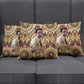 Langston Hughes Pillow Cover Vibrant Jazz Age Pattern - Typewriter and Silhouettes Celebration of Harlem Renaissance - African Pride