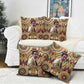 Langston Hughes Pillow Cover Vibrant Jazz Age Pattern - Typewriter and Silhouettes Celebration of Harlem Renaissance - African Pride