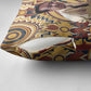 Langston Hughes Pillow Cover Vibrant Jazz Age Pattern - Typewriter and Silhouettes Celebration of Harlem Renaissance - African Pride