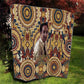 Langston Hughes Quilt Vibrant Jazz Age Pattern - Typewriter and Silhouettes Celebration of Harlem Renaissance - African Pride