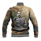 Langston Hughes Baseball Jacket My Soul Has Grown Deep Like the Rivers - African Pride