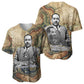 Langston Hughes Baseball Jersey My Soul Has Grown Deep Like the Rivers - African Pride