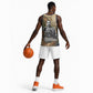 Langston Hughes Basketball Jersey My Soul Has Grown Deep Like the Rivers - African Pride