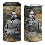 Langston Hughes 4 in 1 Can Cooler Tumbler My Soul Has Grown Deep Like the Rivers - African Pride