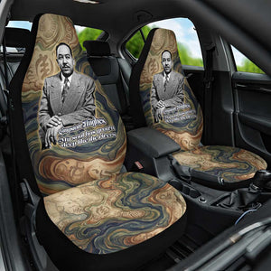 Langston Hughes Car Seat Cover My Soul Has Grown Deep Like the Rivers - African Pride
