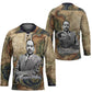 Langston Hughes Hockey Jersey My Soul Has Grown Deep Like the Rivers - African Pride