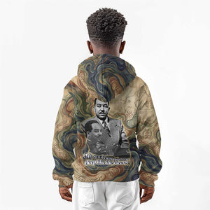 Langston Hughes Kid Hoodie My Soul Has Grown Deep Like the Rivers - African Pride
