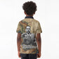 Langston Hughes Kid Polo Shirt My Soul Has Grown Deep Like the Rivers - African Pride