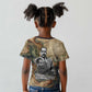 Langston Hughes Kid T shirt My Soul Has Grown Deep Like the Rivers - African Pride