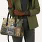 Langston Hughes Leather Bag My Soul Has Grown Deep Like the Rivers - African Pride