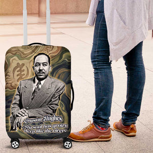 Langston Hughes Luggage Cover My Soul Has Grown Deep Like the Rivers - African Pride