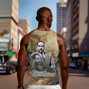 Langston Hughes Men Tank Top My Soul Has Grown Deep Like the Rivers - African Pride