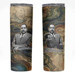 Langston Hughes Skinny Tumbler My Soul Has Grown Deep Like the Rivers - African Pride