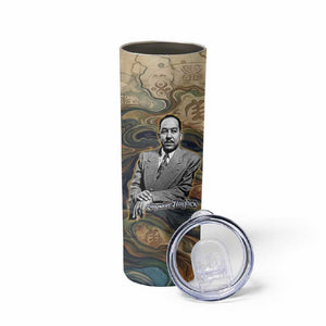 Langston Hughes Skinny Tumbler My Soul Has Grown Deep Like the Rivers - African Pride
