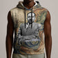 Langston Hughes Sleeveless Hoodie My Soul Has Grown Deep Like the Rivers - African Pride