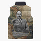 Langston Hughes Sleeveless Puffer Jacket My Soul Has Grown Deep Like the Rivers - African Pride