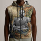 Langston Hughes Sleeveless Zip Hoodie My Soul Has Grown Deep Like the Rivers - African Pride