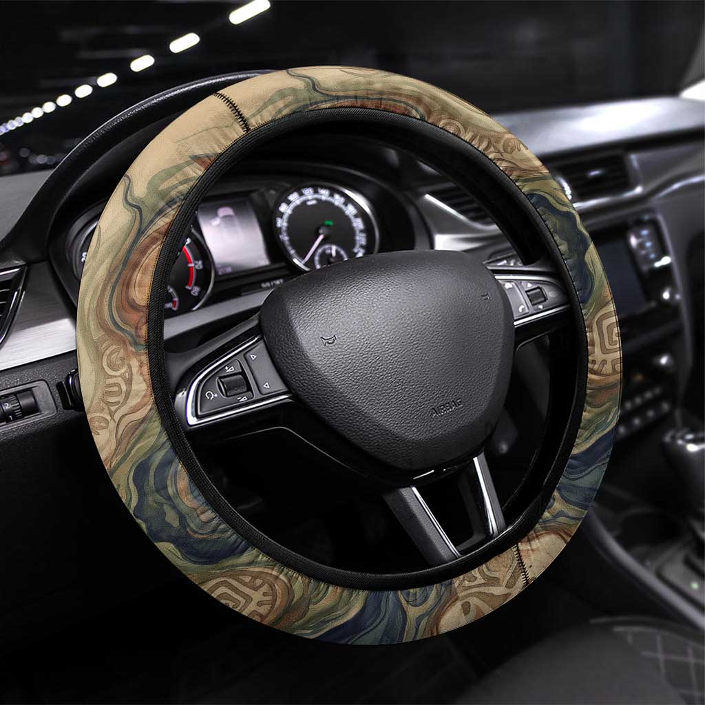 Langston Hughes Steering Wheel Cover My Soul Has Grown Deep Like the Rivers - African Pride