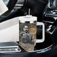 Langston Hughes Tumbler With Handle My Soul Has Grown Deep Like the Rivers - African Pride