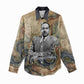 Langston Hughes Women Casual Shirt My Soul Has Grown Deep Like the Rivers - African Pride