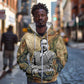 Langston Hughes Zip Hoodie My Soul Has Grown Deep Like the Rivers - African Pride