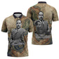 Langston Hughes Zipper Polo Shirt My Soul Has Grown Deep Like the Rivers - African Pride