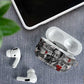 Langston Hughes AirPods Case Urban Brick Wall Design with Protest Art and Poetry Powerful Quotes - African Pride